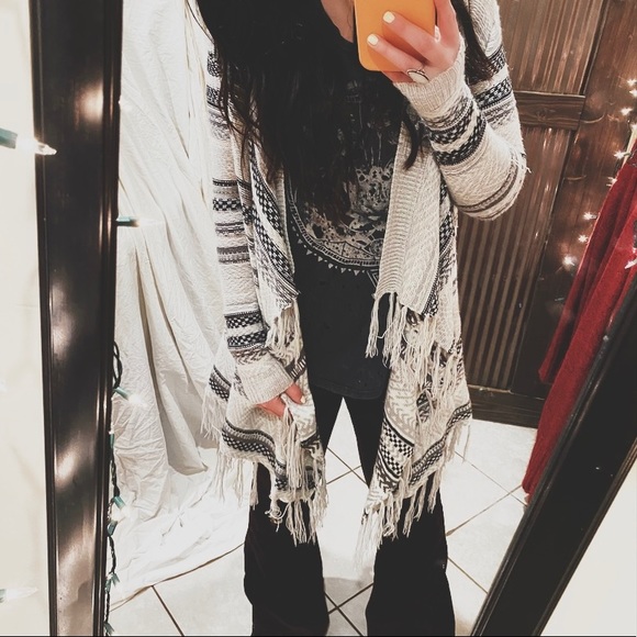 Sweaters - rustic gypsy cardigan